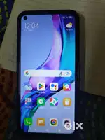 Redmi Note 9 with Earbuds and Earphones.