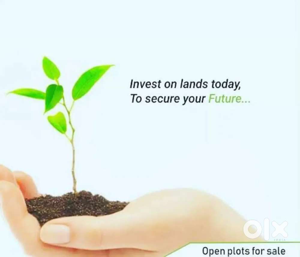 Plot areas and constructed house available