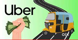 Uber auto attachment office for part time or full time