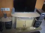 Tv unit of pressing plywood
