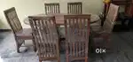 WOODEN DAINIG TABLE .6cher sath all type model available