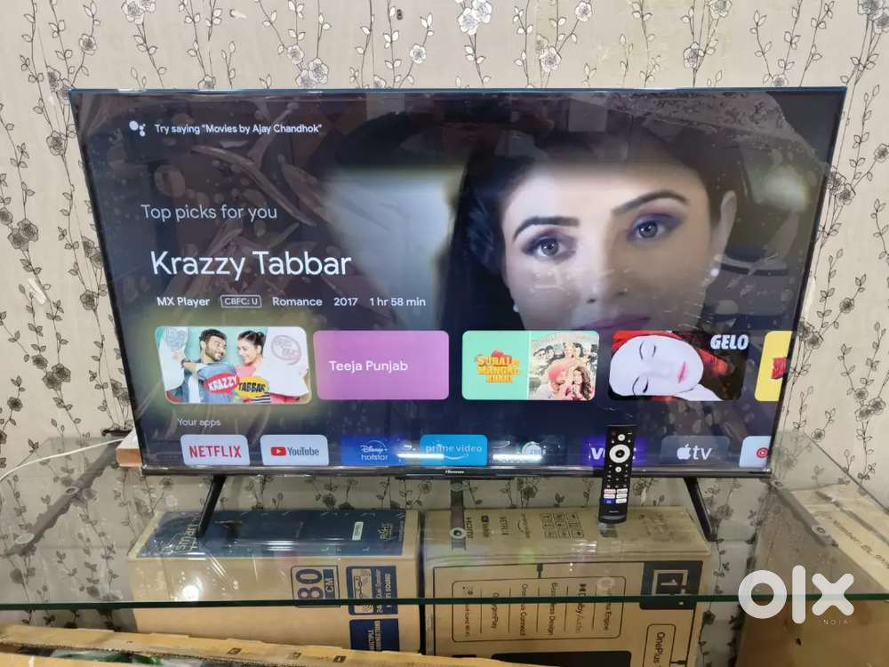 45 Smart led tv__slim bezeless design with 2 yrS Replacement Guarantee