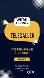 Part time telecalling ideal for students and housewives