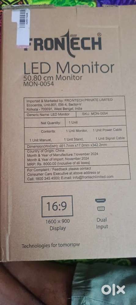 Frontceh led monitor