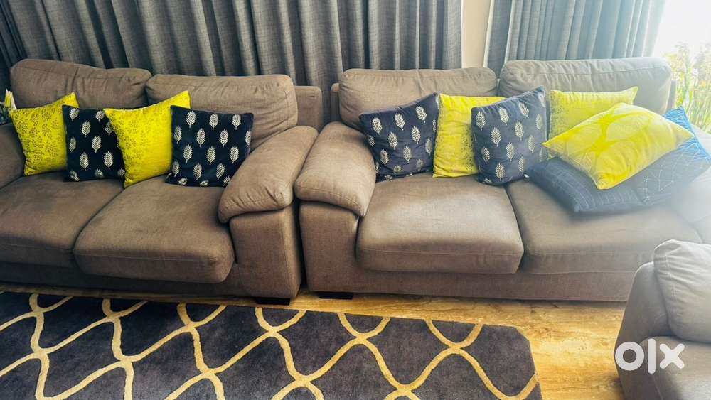 Super comfortable 3+ 2+ 2 grey sofa set