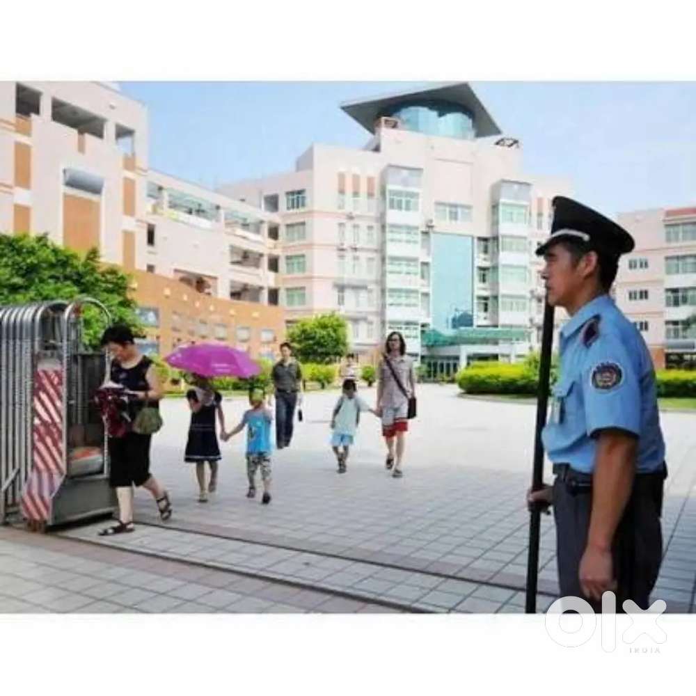 Aprtmnt security guard male and female