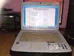 Acer Laptop with USB fan stand, Laptop bag & External keyboard