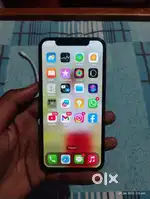 iPhone x with charger
