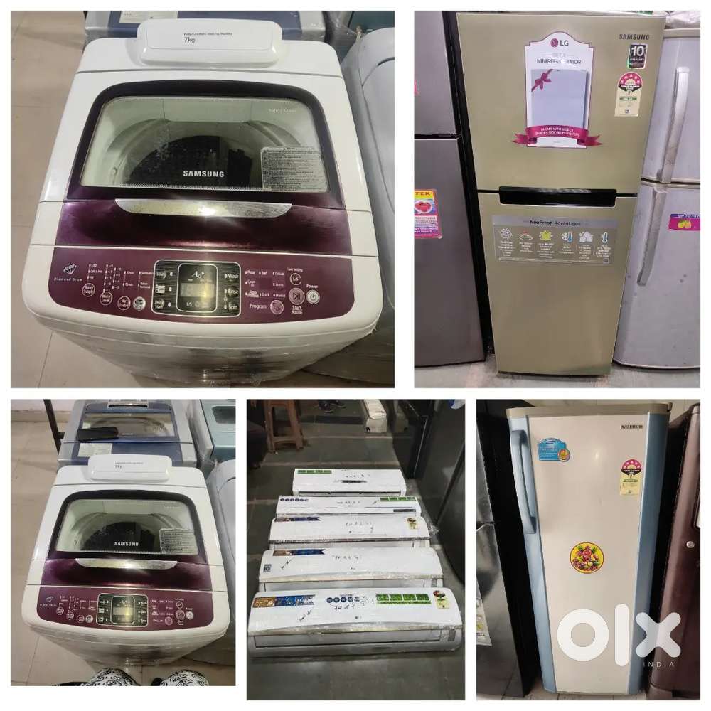 FREE SHIPPING [5 YEAR WARRANTY GIVEN] SELL WASHING MACHINE, AC, FRIDGE