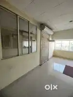 Office space with partitions and inbuilt washroom