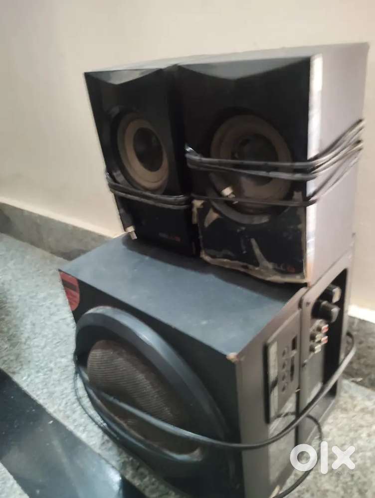 Sub with speakers