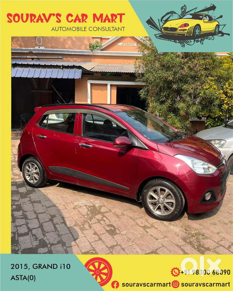 Hyundai Grand i10 2013-2016 Asta Option, 2015, Petrol