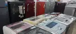 All types of Fridges,  washing machine available in various Brand's.