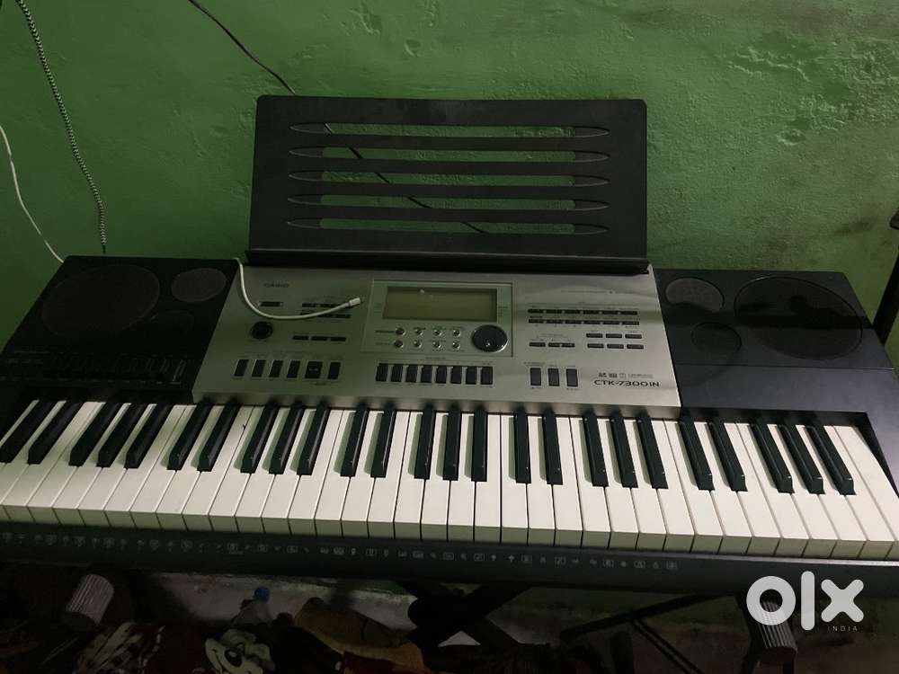 Professional piano and name of company, Casio