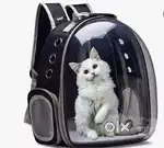 New Pet Travel Carrier Scratch-Proof Front with Protective Film Intact