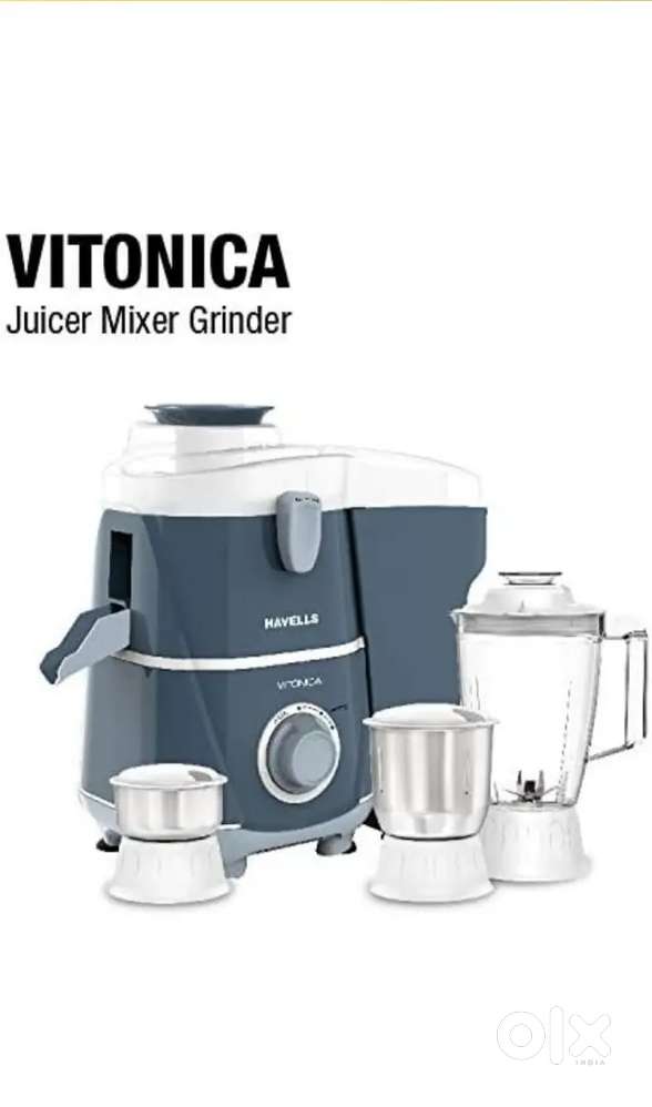 Havells Vitonica 500Watts Juicer Mixer Grinder with 3 Bigger Size Jars