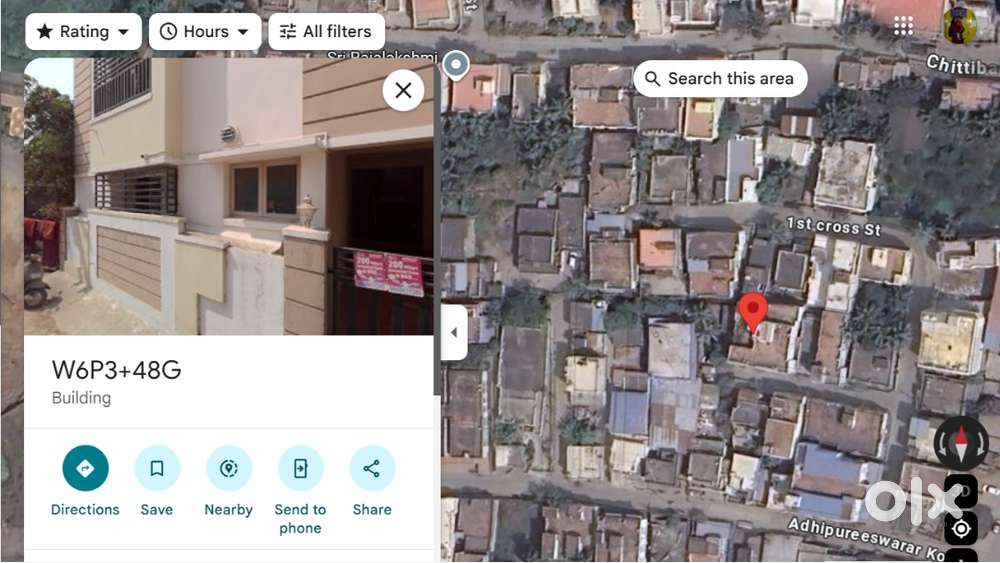 North facing 3 room Apt.- Pallikaranai Bus Stop - Available immediate