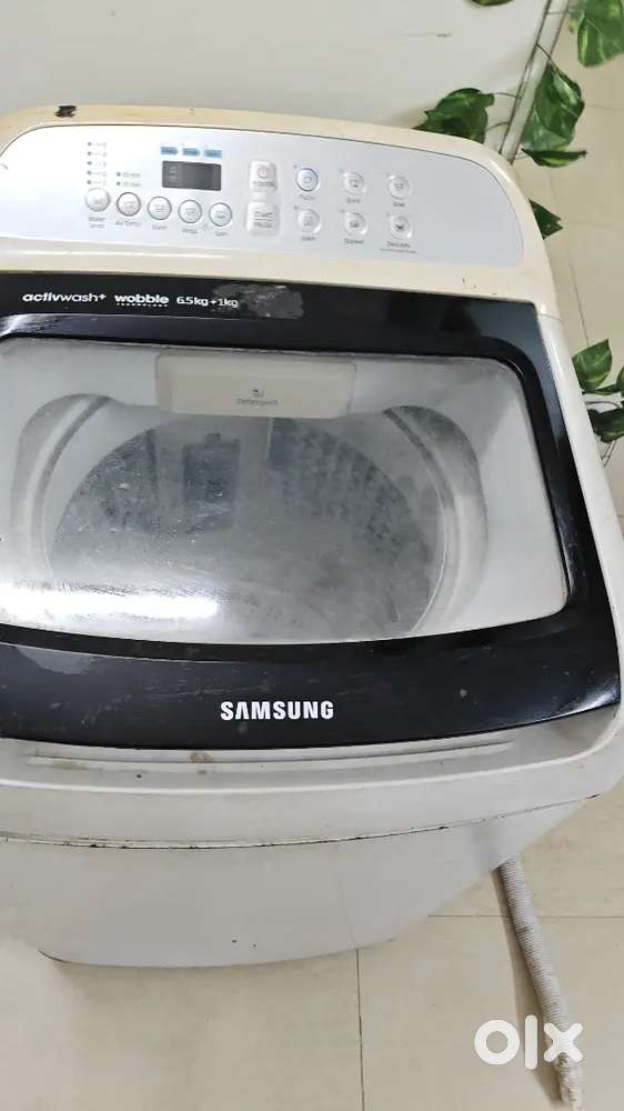 Automatic samsung 6.5 + 1 kg washing machine