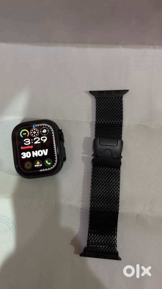 Apple Watch Ultra 2  Black Titanium Milanese  100 Battery  Bill Box