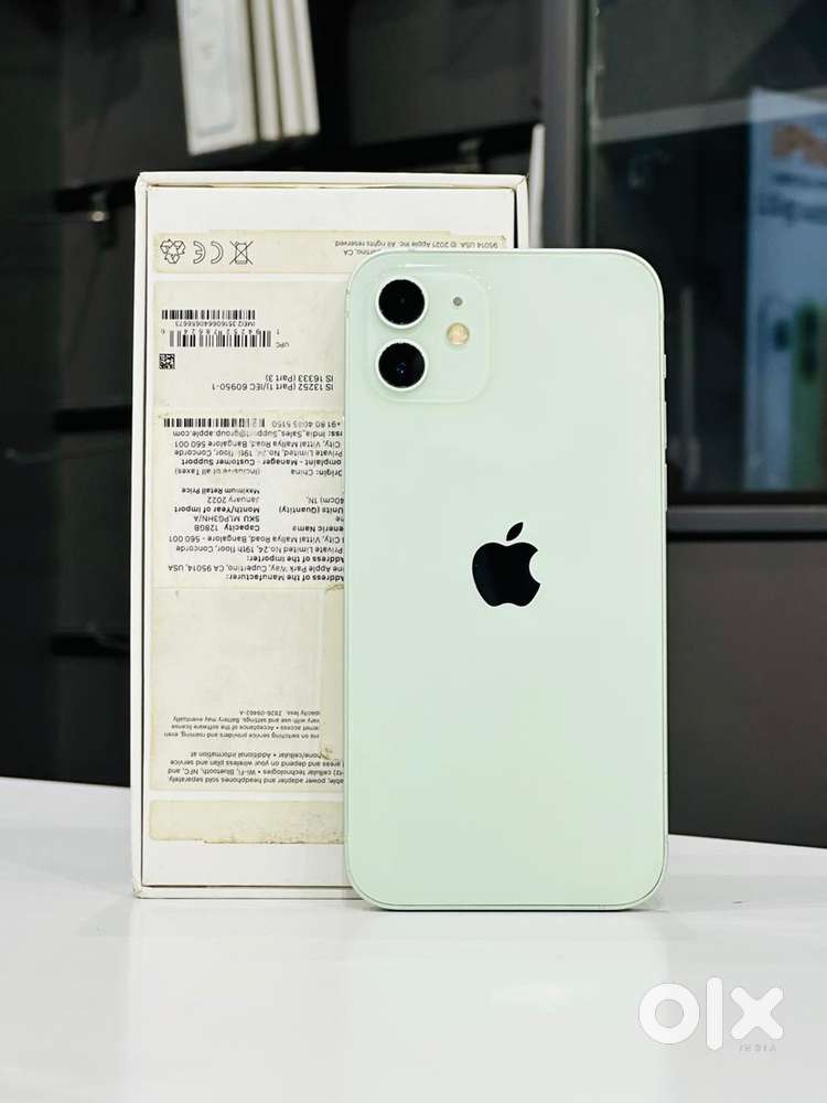 IPHONE 12-128GB (GREEN) FLAWLESS CONDITION