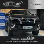 Toyota Fortuner 3.0 4x2 Automatic, 2018, Diesel
