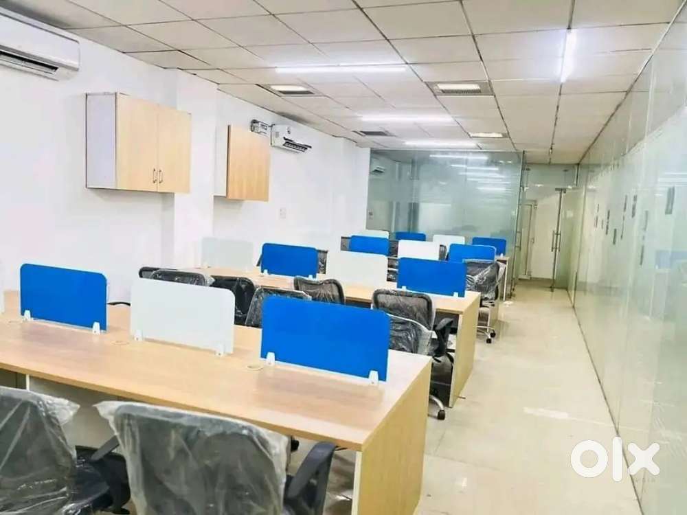 Fully Furnished Office Space For Rent.2Cabin+30Seat+Pntry+Washroom.