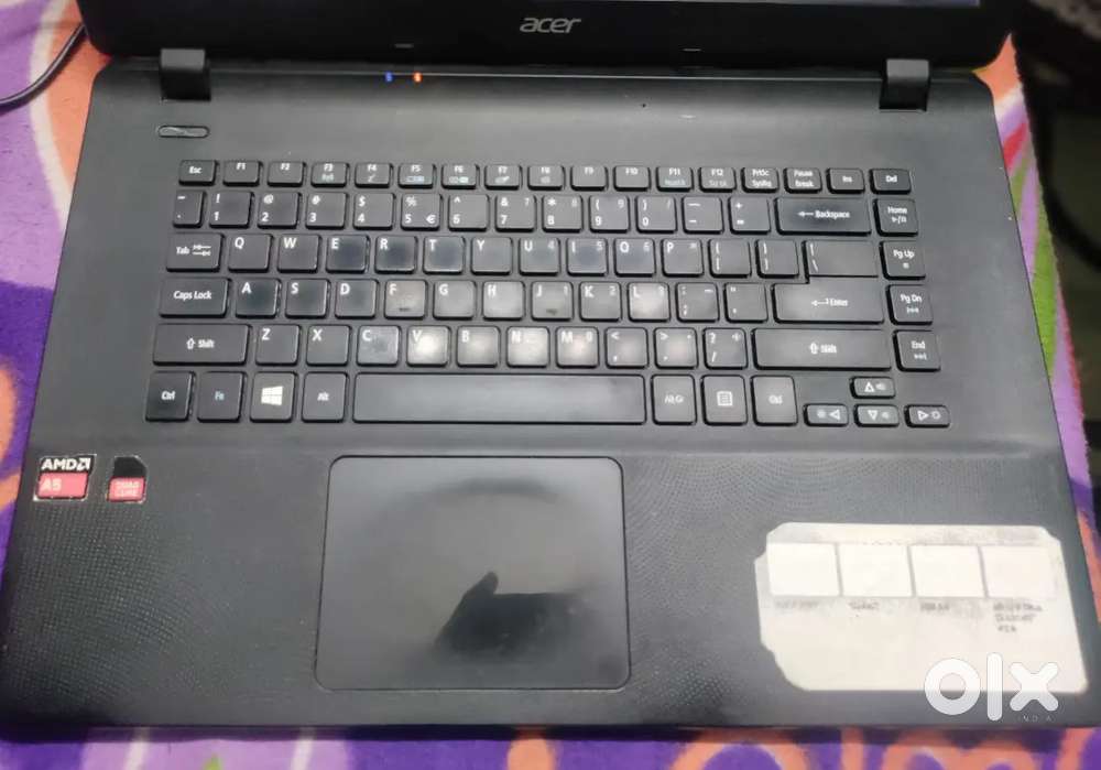 Acer Laptop  AMD A6  4GB RAM  Windows 10 Pro