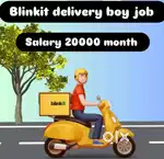 Blinkit delivery boy job