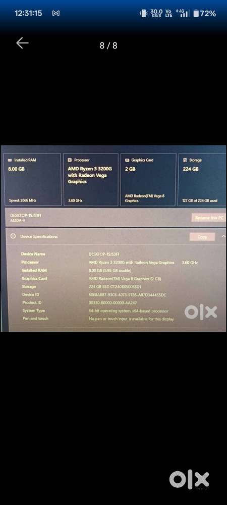 Computer in condition