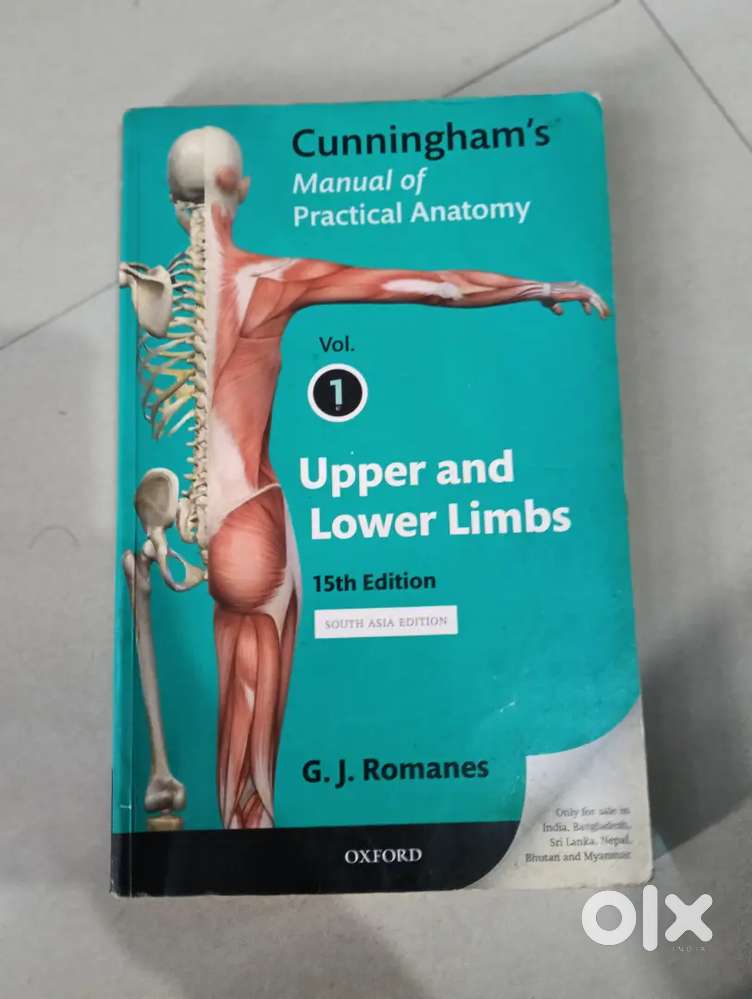 Cunningham's manual of practical anatomy