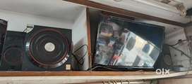 Sony TV 24 AND F&D SPEAKERS WITH WOOFER 4500WATT PMPO