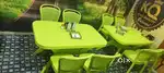 Restaurant table and chairs