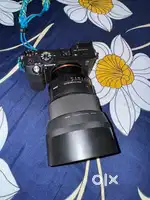 Sony a7c camera with lense