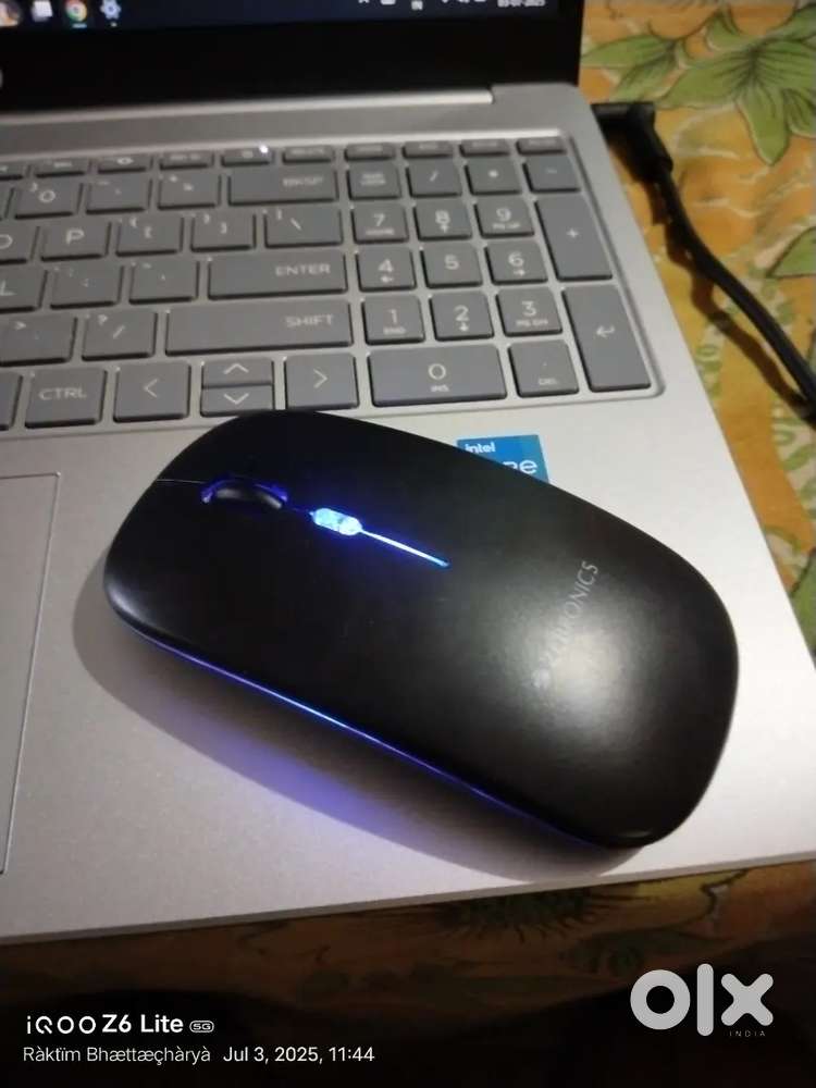 Zebronics Wireless RGB mouse (1600 DPI)Age-1 month