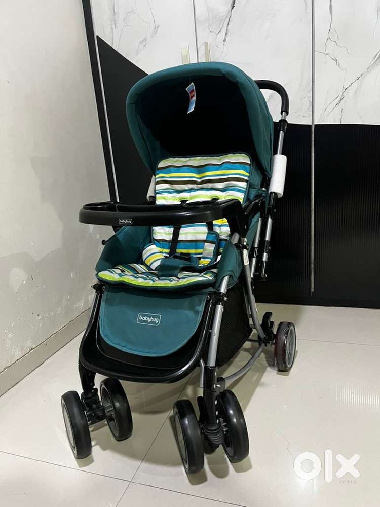2 in 1 Rock n Roll Stroller cum Rocker - Green