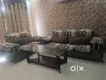 5 seater sofa with center table