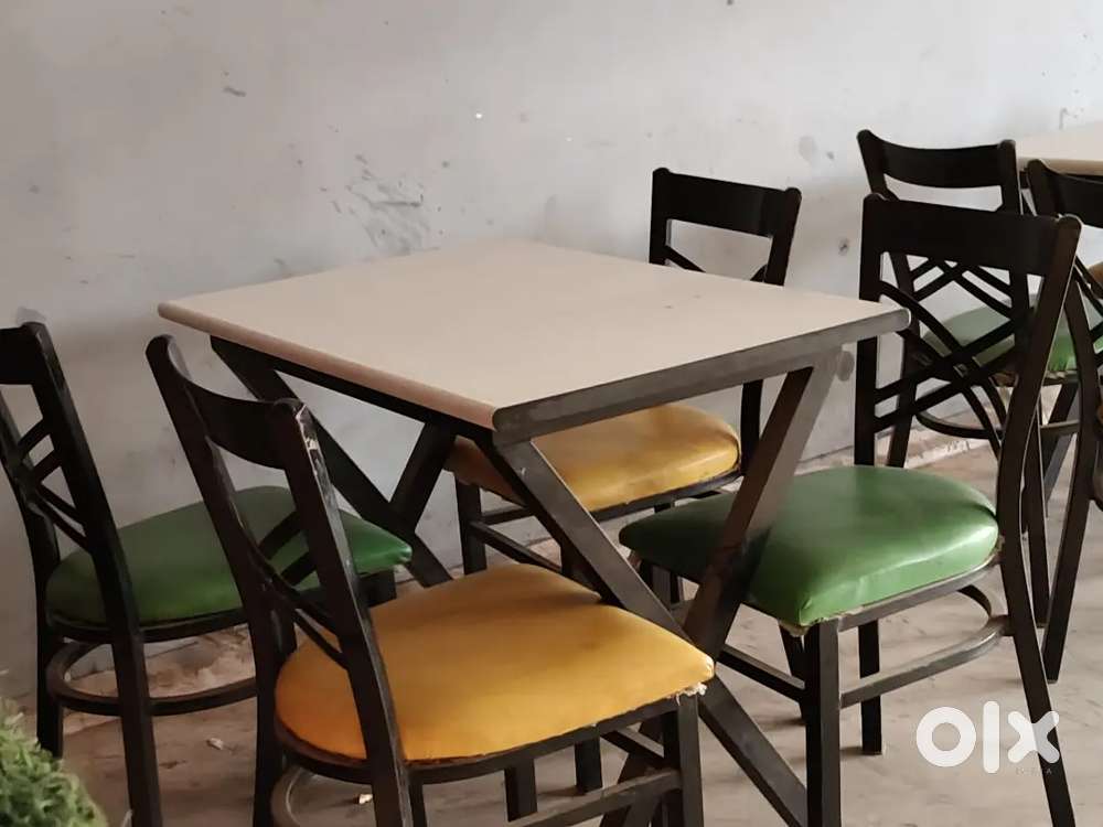 Restaurant table with chairs