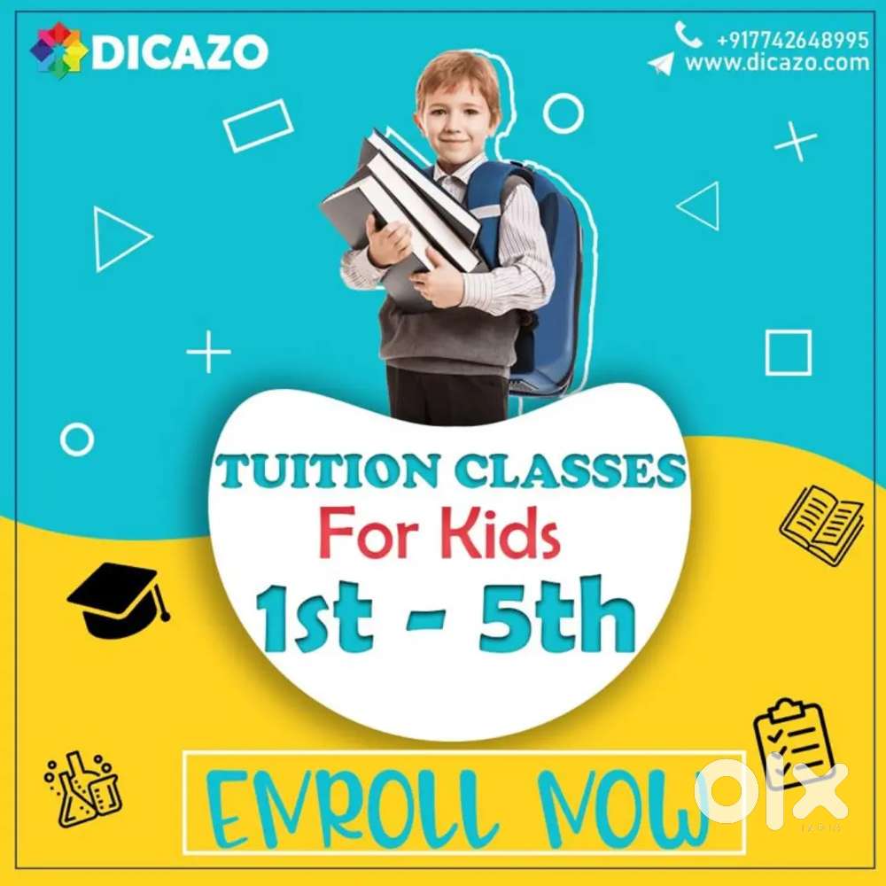 I'm home tutor teacher, class LKG to 5th