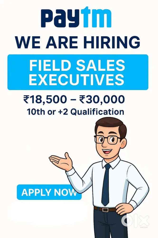 Urgent Field executive vacancy in