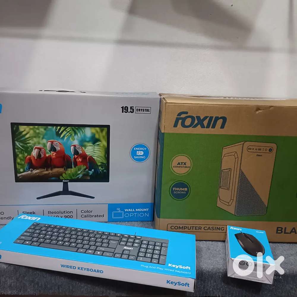 New Full Set Computer Intel Core i5 6 th Gen 8GB Ram 256GB SSD 19led