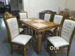 Luxurious design model 6 seater dining table available in starf furnit