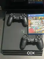 Ps4 pro 1 TB with 2 controller