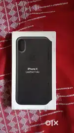Leather cover of iphone 10