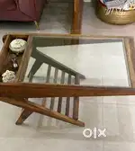 5 seater sofa + 1 center table + 3 dining chairs + 1 bench + 2 chairs
