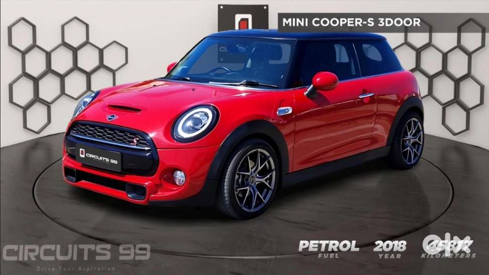 Mini Cooper S 3-Door, 2018, Petrol