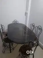 Dining table set with 6 chairs