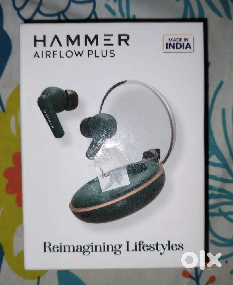 Hammer Airflow Plus TWS Earbuds – Emerald Green  Bluetooth 5.1