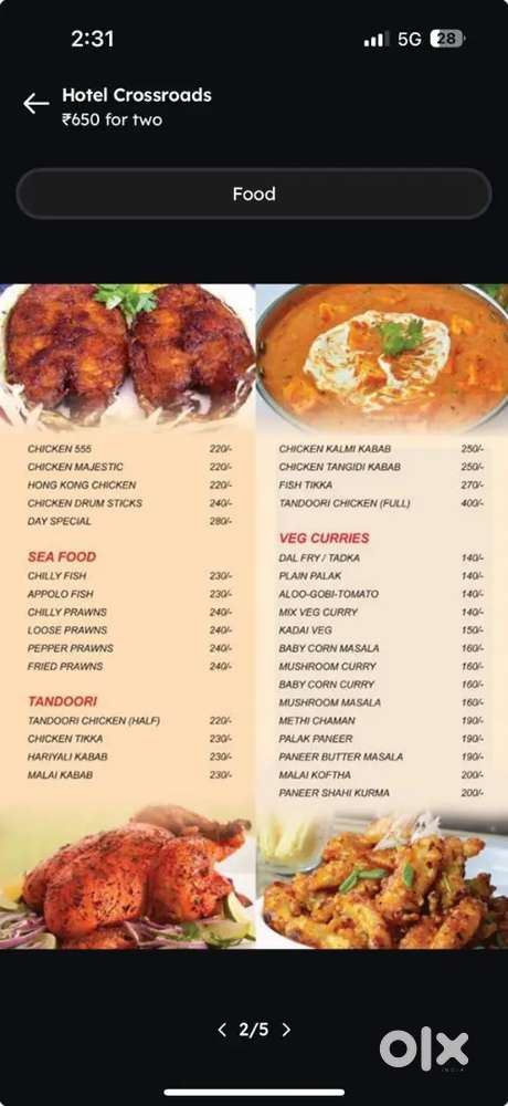 Need all round master for restaurant