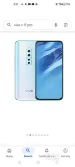 వివో 17 pro 8gb.రామ్స్ storg128 good phone  diply change..