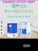 Ro Water Purifier 8 liter storage capacity